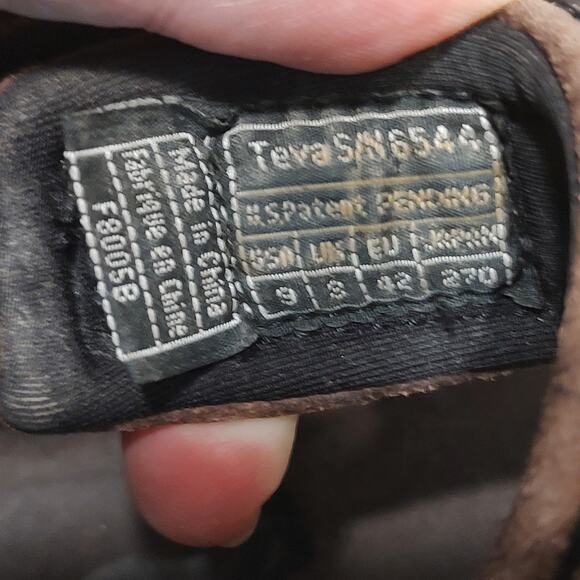 Teva Brown Sandals Size 9M Model SN16544 - Picture 12 of 13